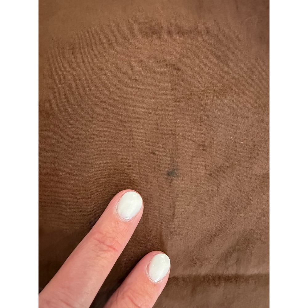 Zara Goth Boho Minimalist Handkerchief Hem Midi Skirt Women XL Brown NWT Asym - Picture 3 of 8